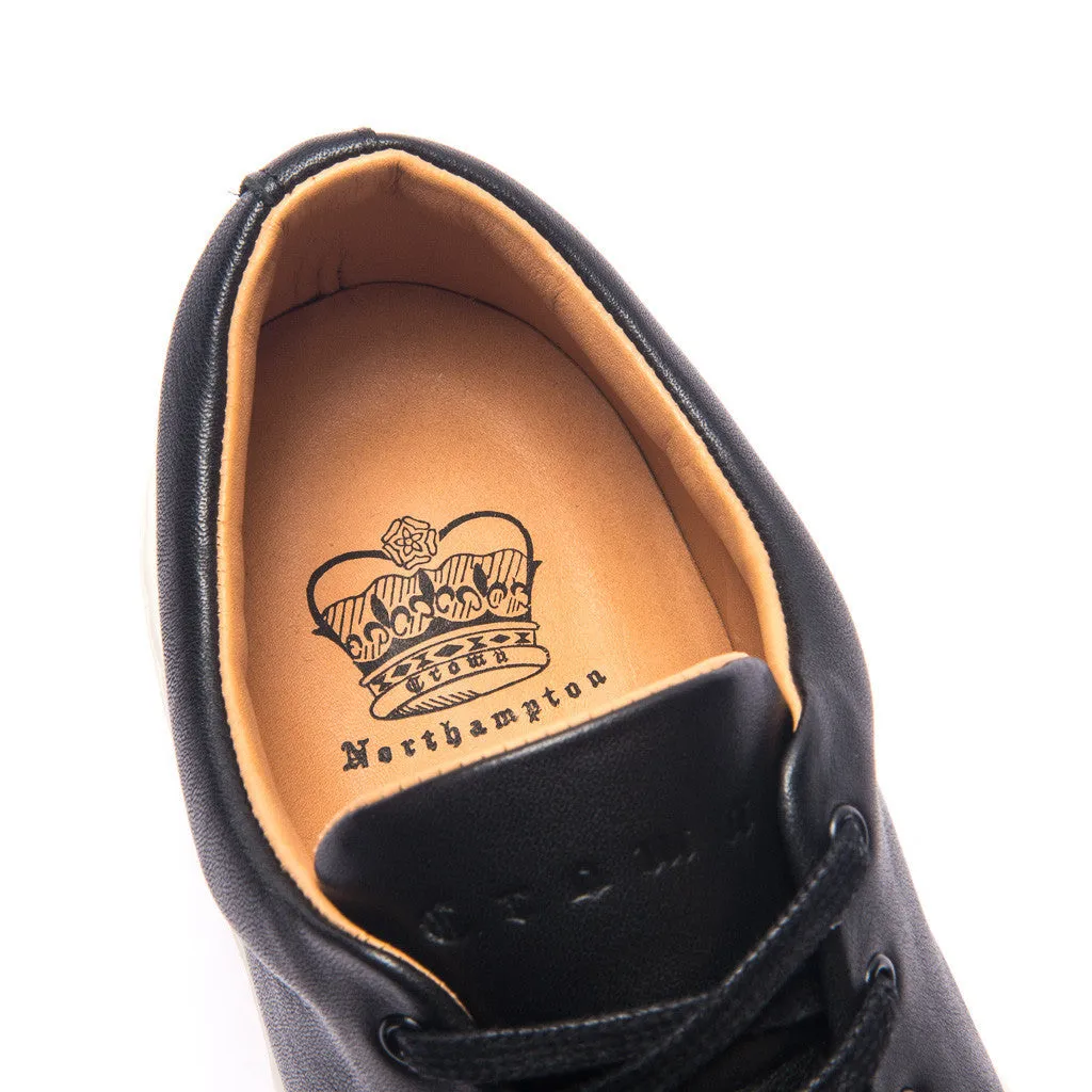 ABINGTON TOE CAP SNEAKER - BLACK BLACK