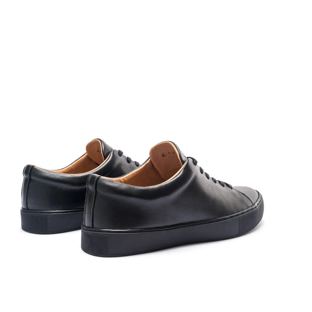 ABINGTON TOE CAP SNEAKER - BLACK BLACK