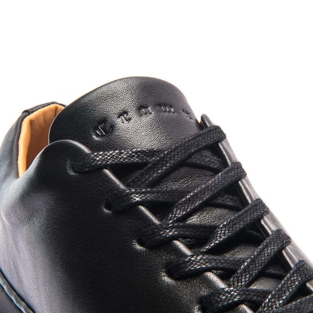 ABINGTON TOE CAP SNEAKER - BLACK BLACK