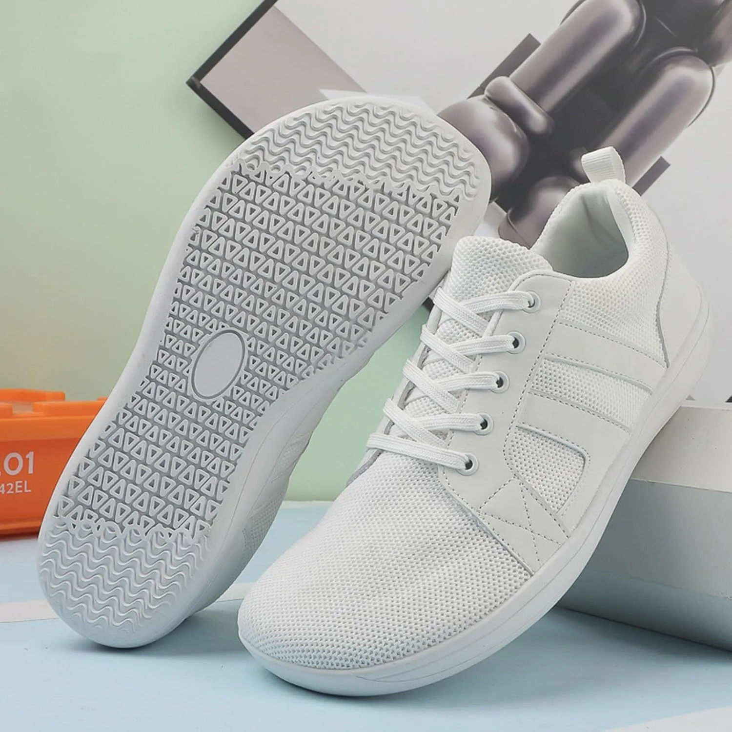Arch Support Sports Shoes for Men Comfortable Lightweight Casual Walking Shoe Non Slip Work Sport Shoes for Men