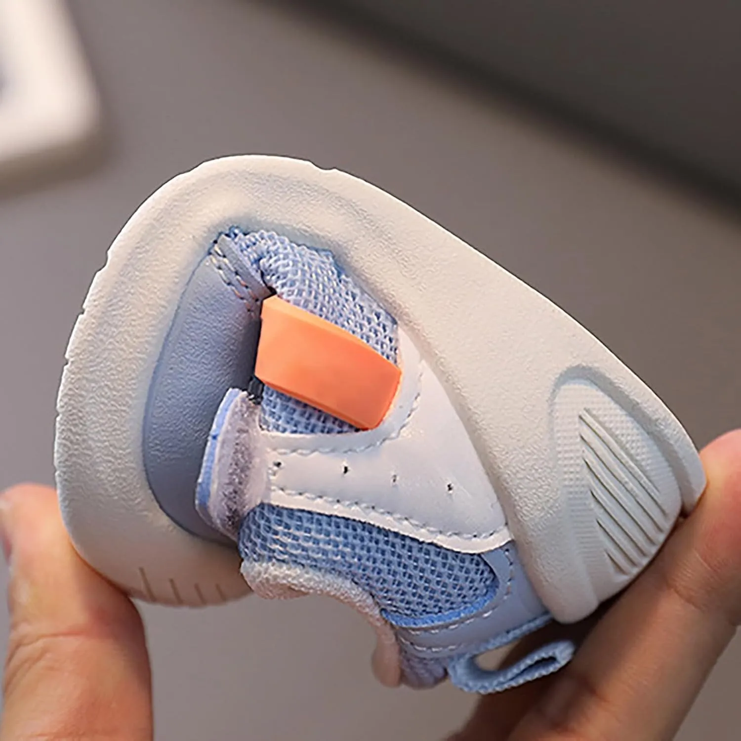 Baby Boy Girl Breathable Sneakers Infant Non Slip Lightweight Toddler First Walking Shoes Toddler Canvas Shoes Slip On