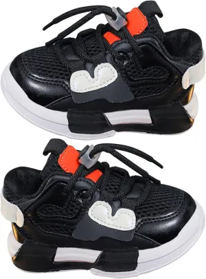 Baby Boy Girl Mesh Basketball Shoes Toddler Kids Lightweight Sneakers Slip On Softy Sole First Walking Sports Shoes