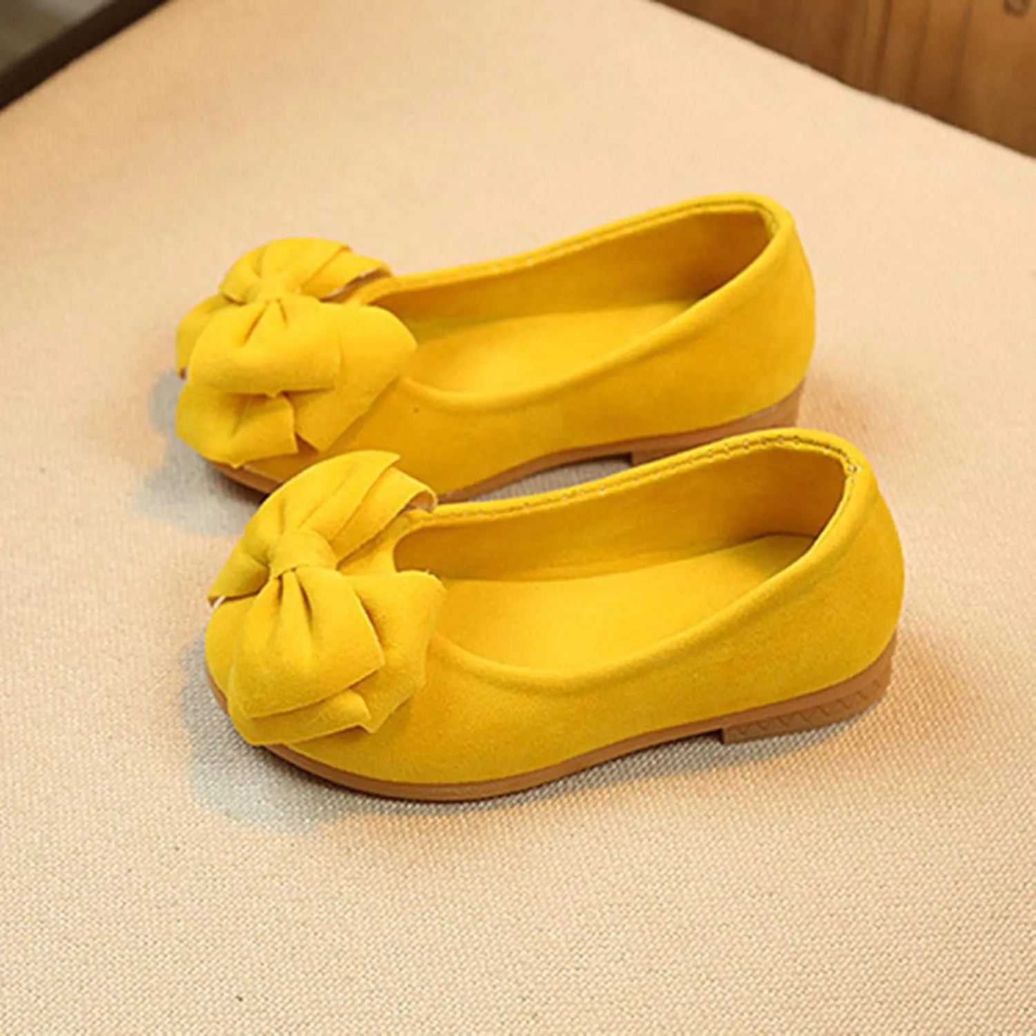 Baby Girls Dress Shoes Cute Mary Jane Shoes Ballet Flats Flower Girl Shoes for Weeding Casual Walking Shoes