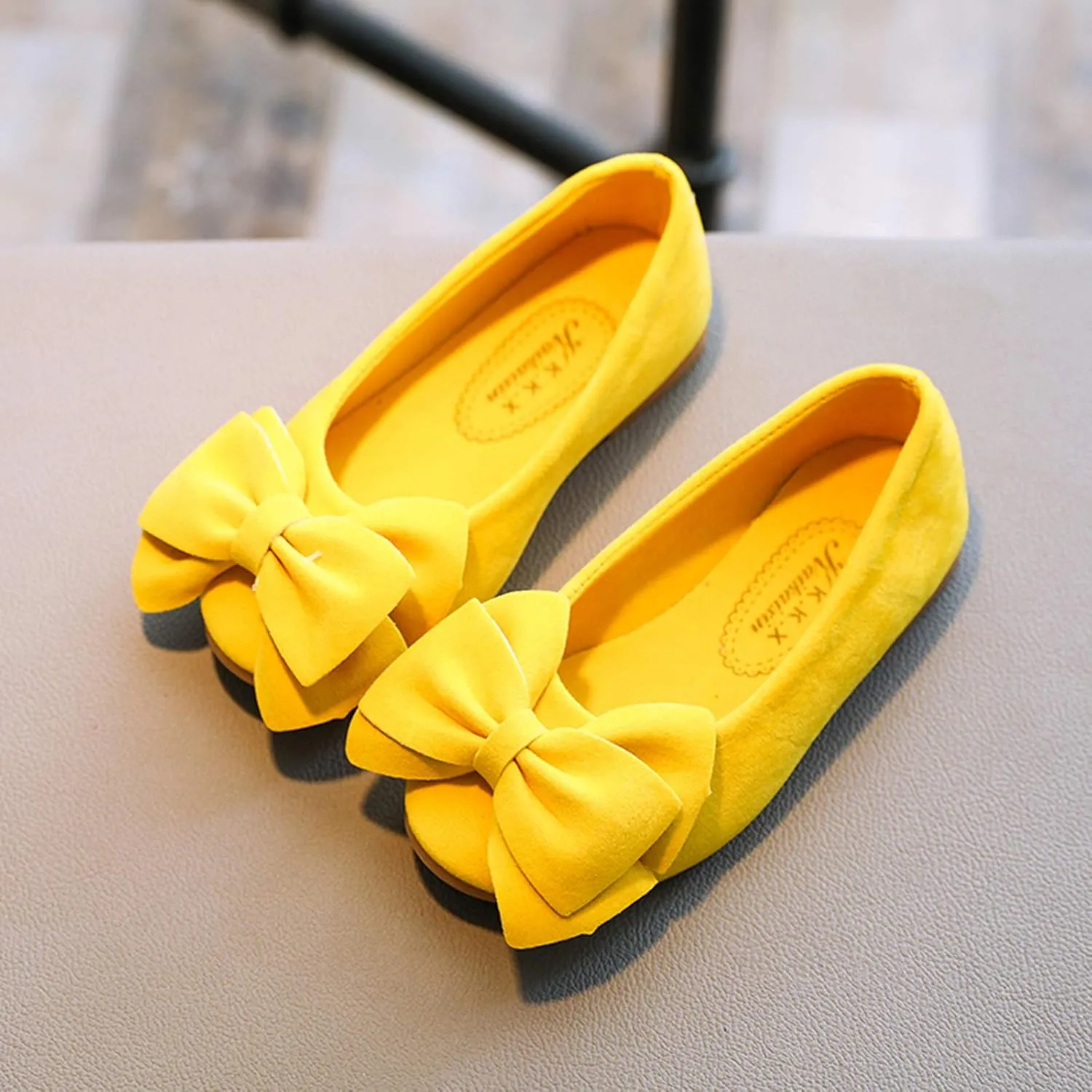 Baby Girls Dress Shoes Cute Mary Jane Shoes Ballet Flats Flower Girl Shoes for Weeding Casual Walking Shoes