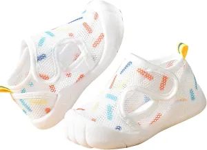 Baby Toddler Breathable Water Shoes Quick-Dry Mesh Barefoot Sneakers Beach Sandals Infant Boys Girls Hollow Sandals