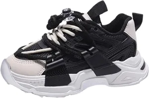 Boys Girls Mesh Spring Sneaker Kids Tennis Non Slip Athletic Running Walking Lightweight Lace Up for Little/Big Kids