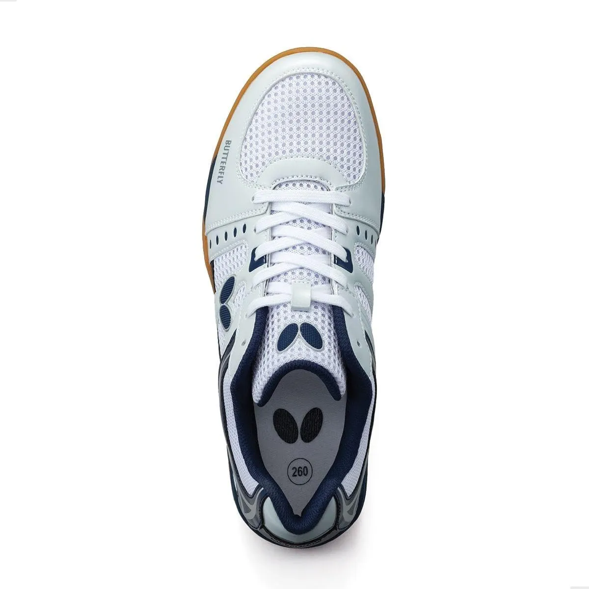 Butterfly Men's Lezoline Unizes Table Tennis Shoes - Durable, Gripping Outer Sole, Shock Absorption EVA, Ping Pong Shoe