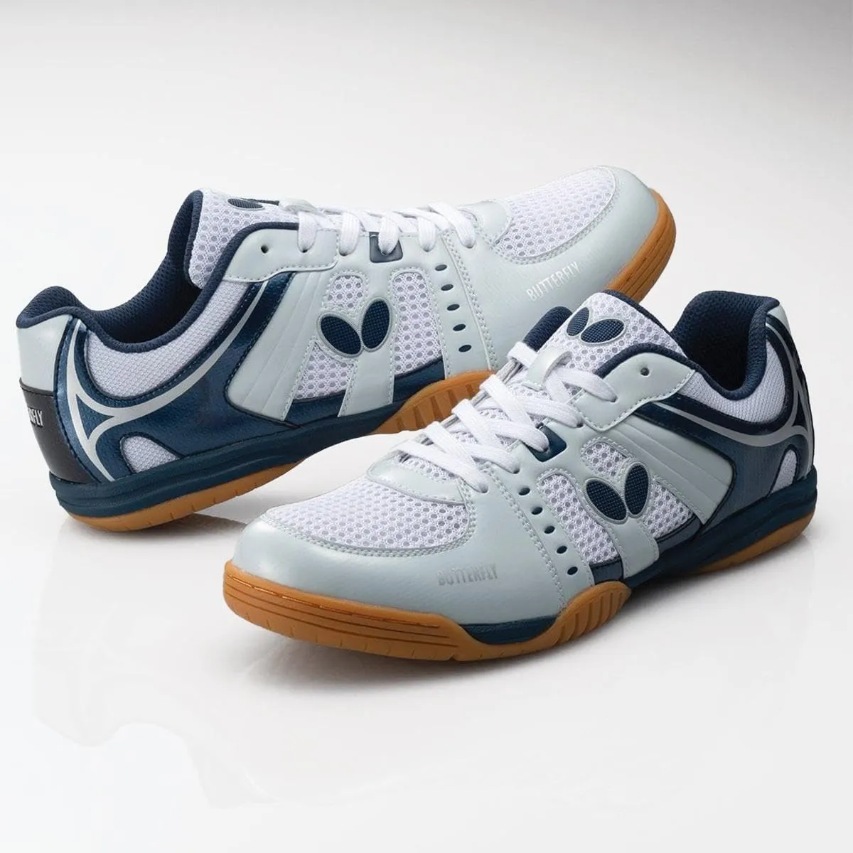 Butterfly Men's Lezoline Unizes Table Tennis Shoes - Durable, Gripping Outer Sole, Shock Absorption EVA, Ping Pong Shoe