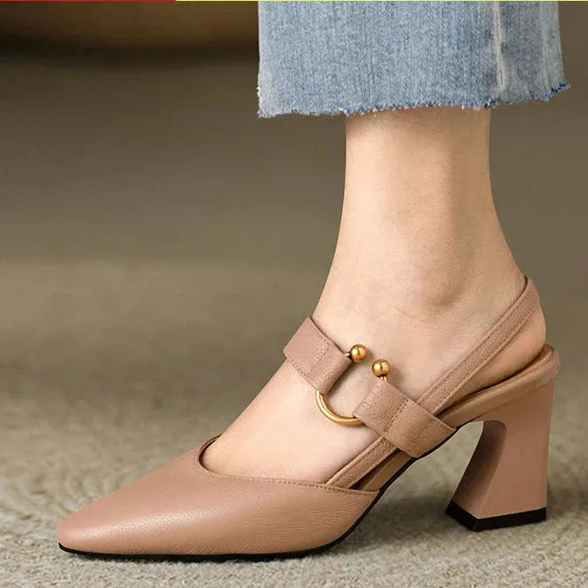 Caroline™ | Comfort Luxe Feels Heel Sandals