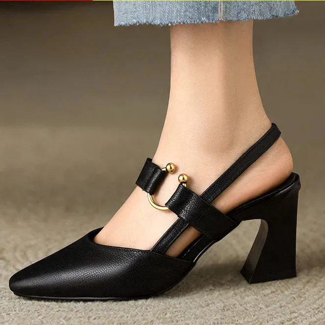 Caroline™ | Comfort Luxe Feels Heel Sandals