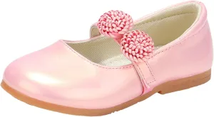 Children Loafers Leather Shoes Bowknot Girls Princess Shoes Single Shoes Performance Dress Shoes Kids Wide Shoes