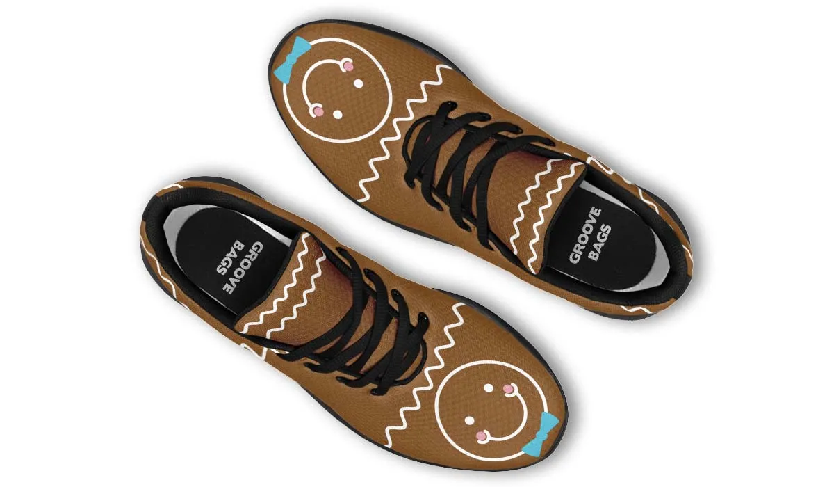 Gingerbread Man Christmas Sneakers