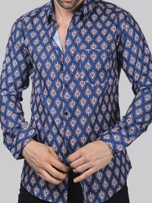 Majestic Marble Men's Printed Shirt