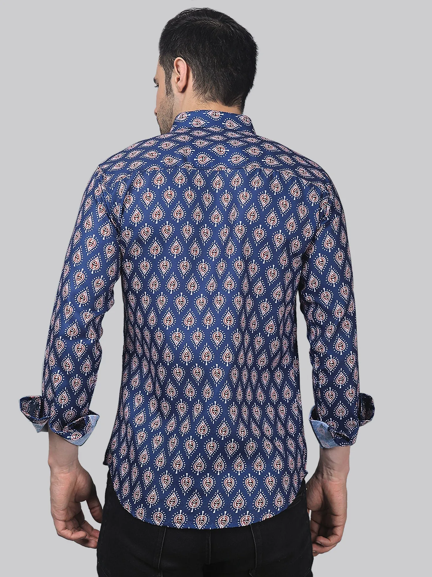 Majestic Marble Men's Printed Shirt