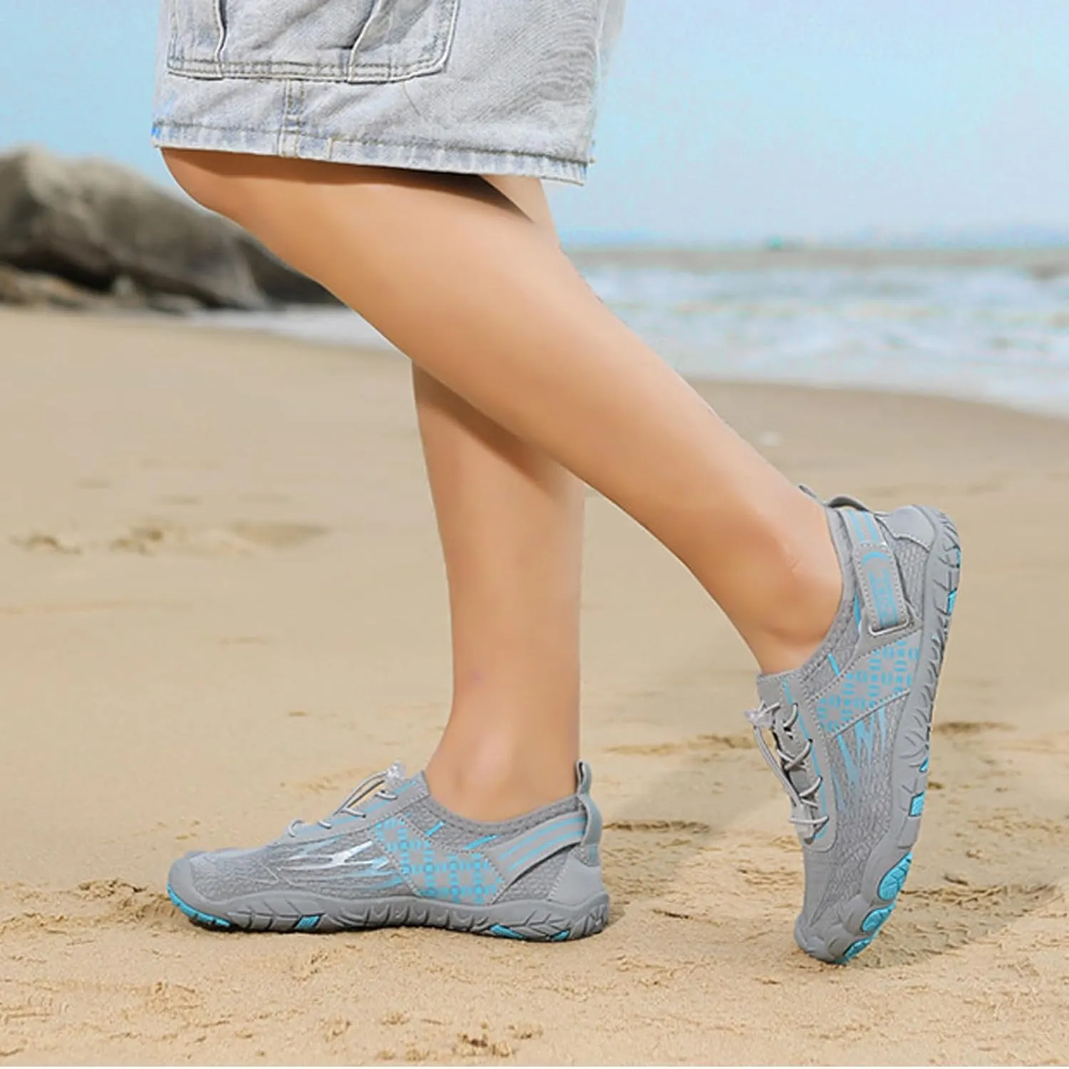 Men's Minimalist Barefoot Shoes Breathable and Light Outdoor Comfy Walking Shoe Men's Breathable Barefoot Shoes