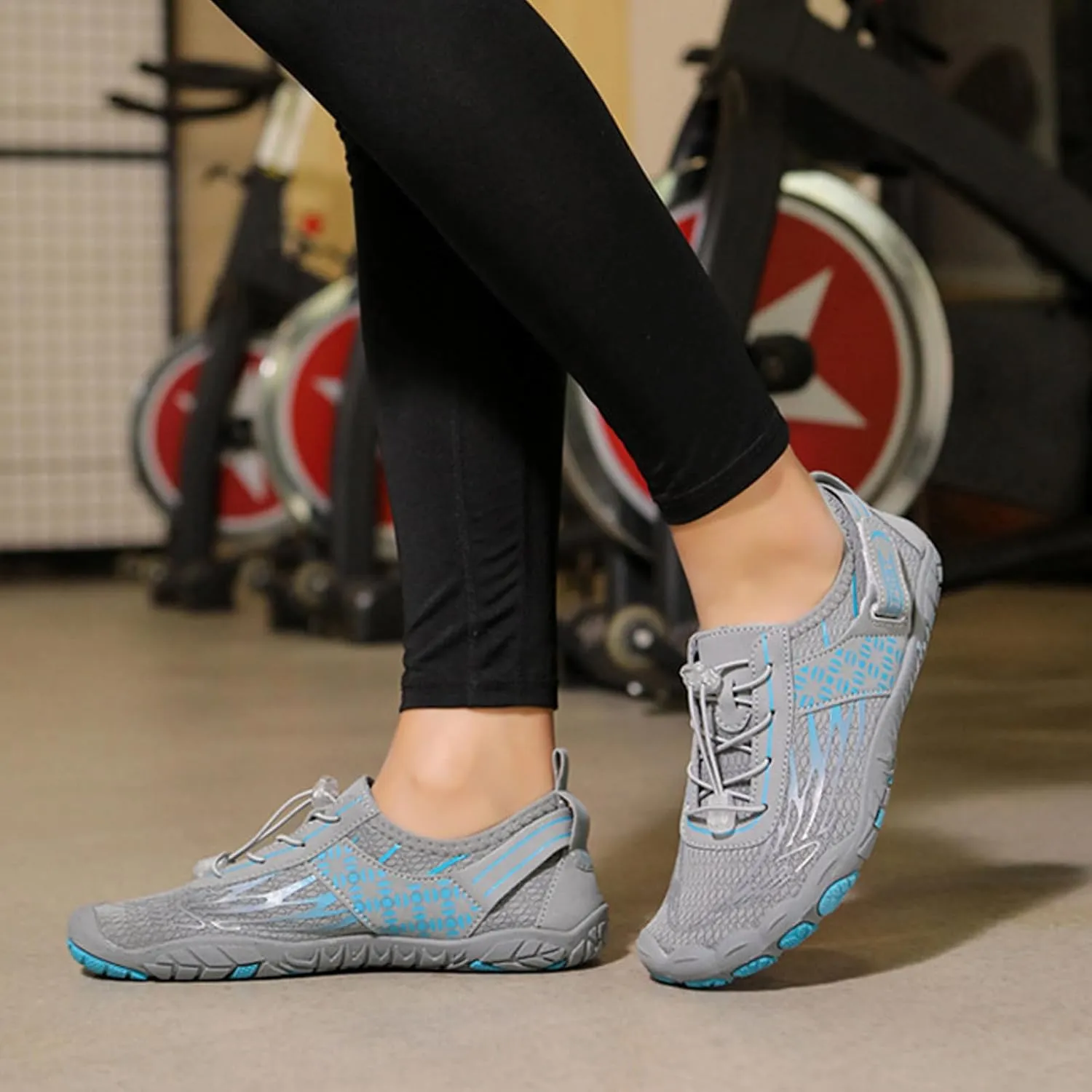 Men's Minimalist Barefoot Shoes Breathable and Light Outdoor Comfy Walking Shoe Men's Breathable Barefoot Shoes