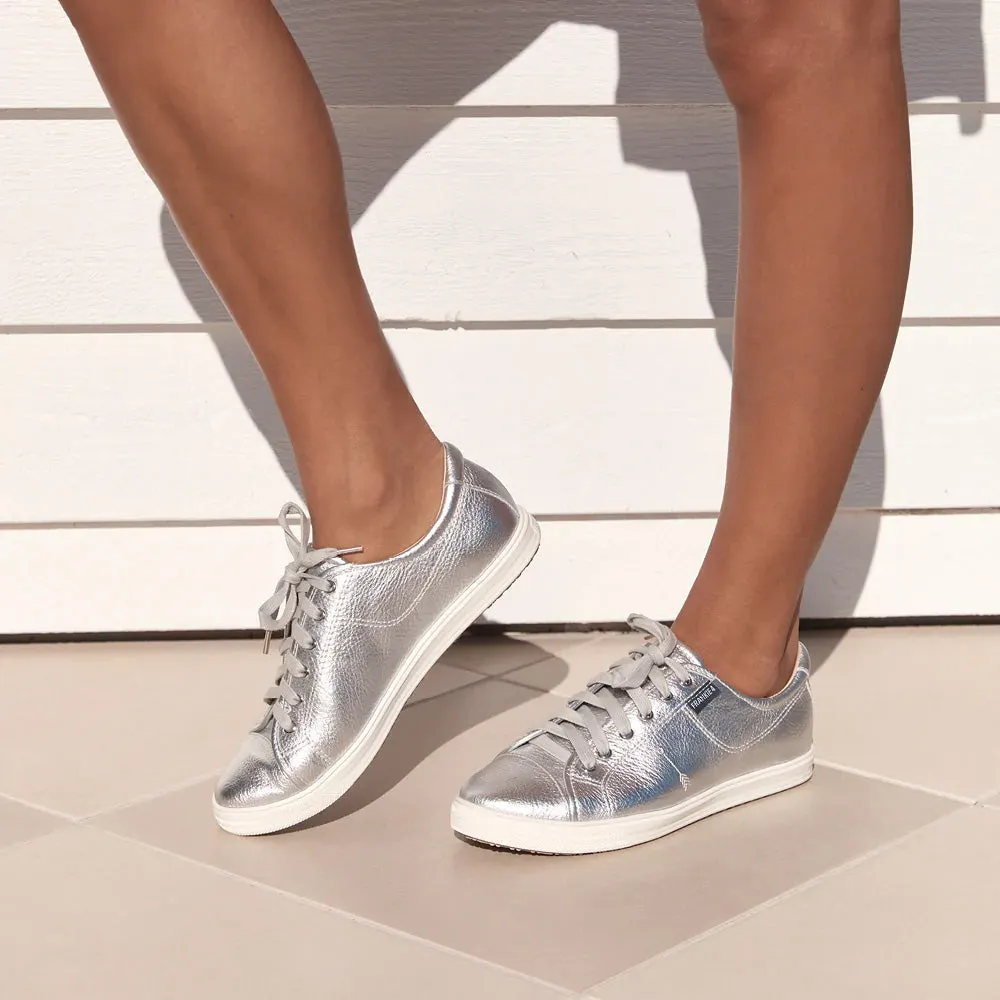 Nat II Sneaker - Silver Tumbled