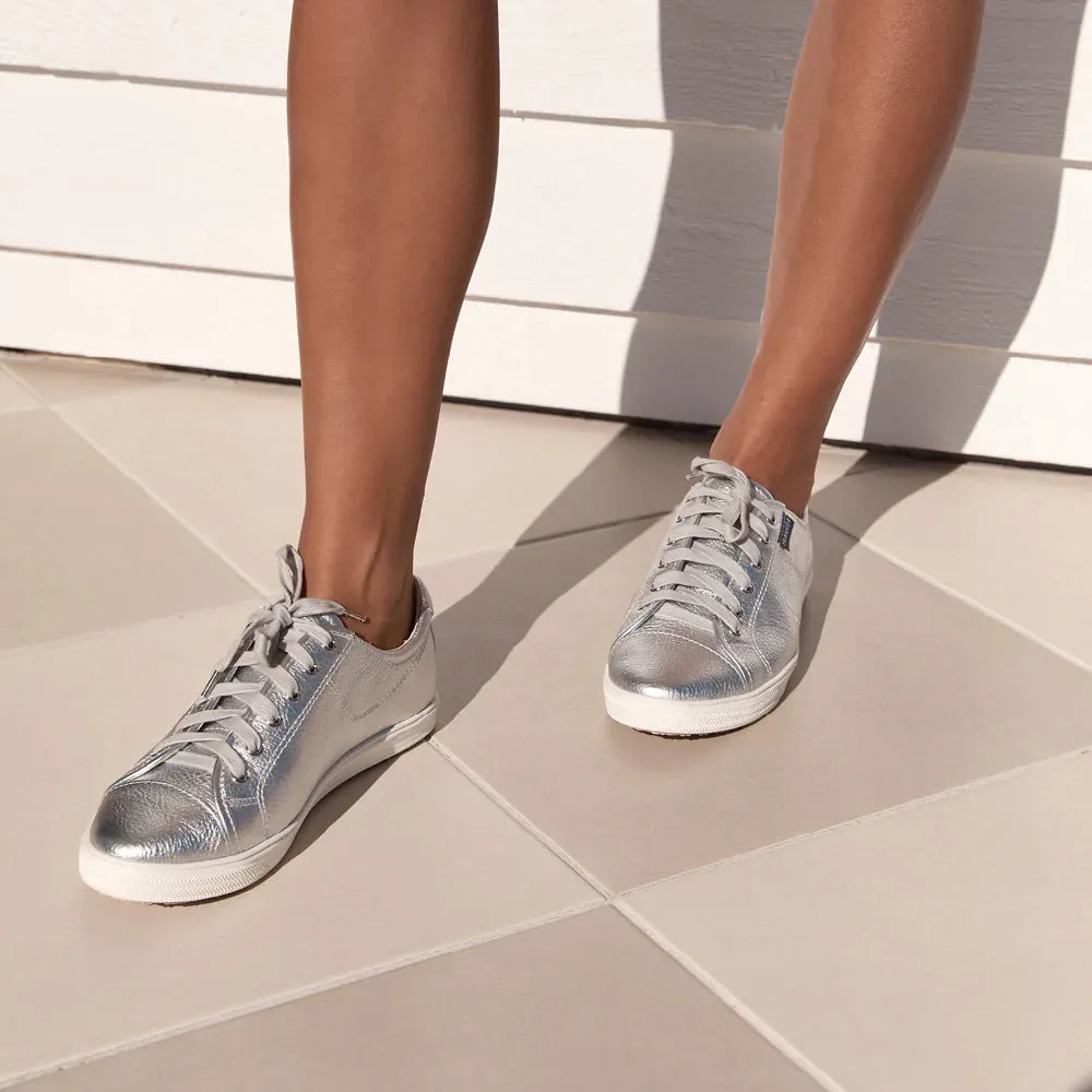 Nat II Sneaker - Silver Tumbled