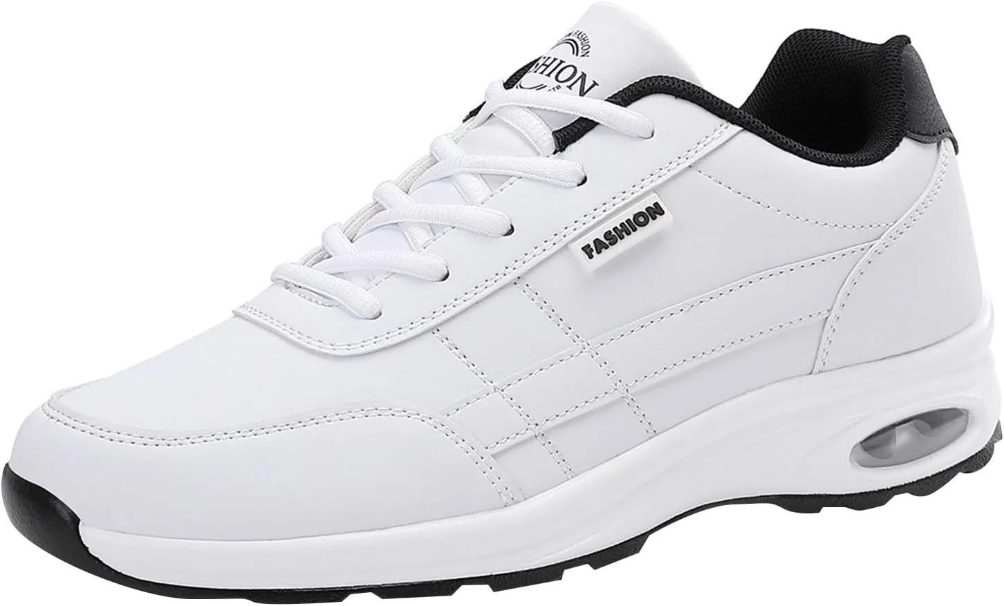 Non Slip Work Sport Shoes for Men Breathable Casual Comfortable Walking Sneaker Lightweight Work Shoes for Men