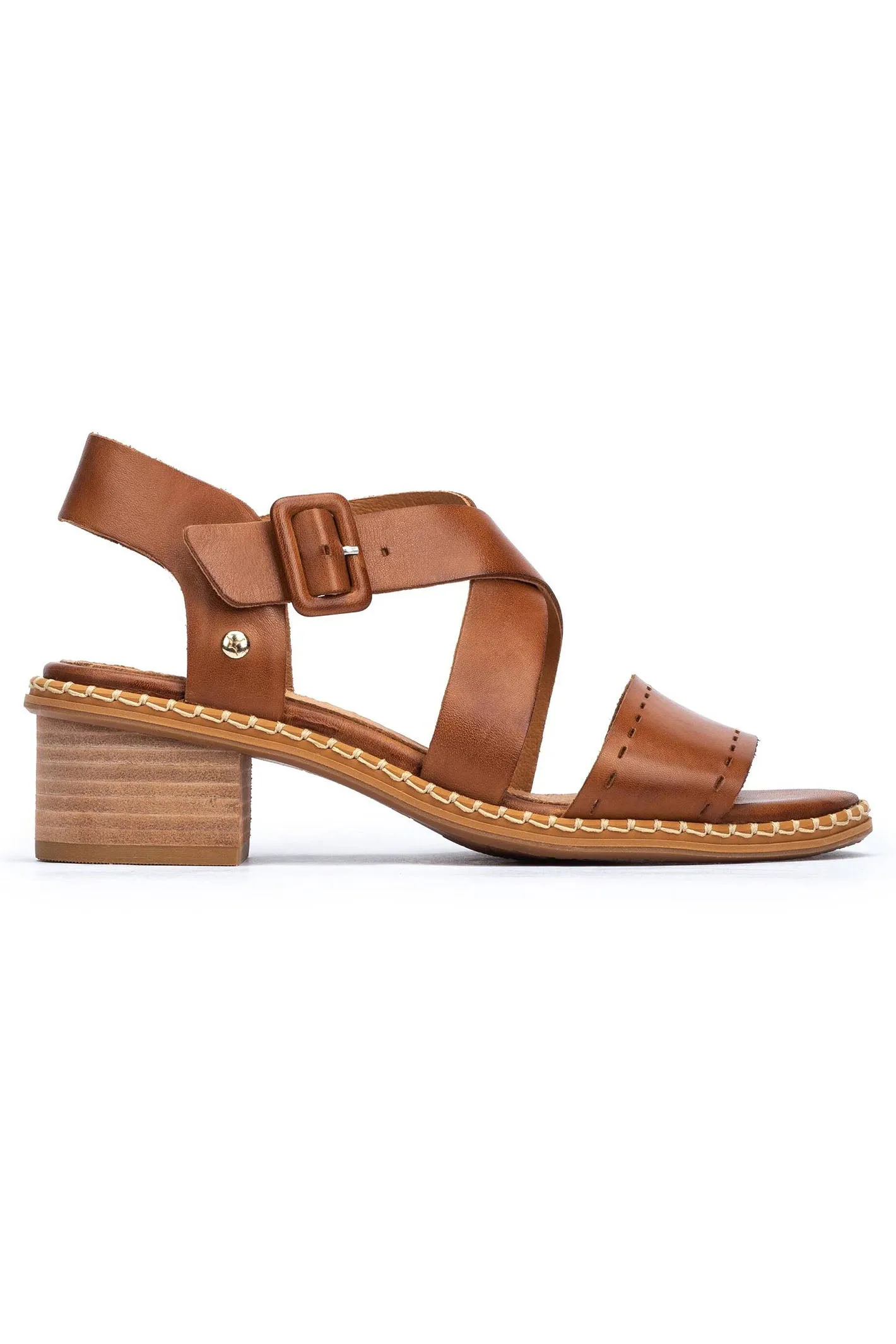 Pikolinos Blanes W3H-1892 Brandy Brown Leather Sandal