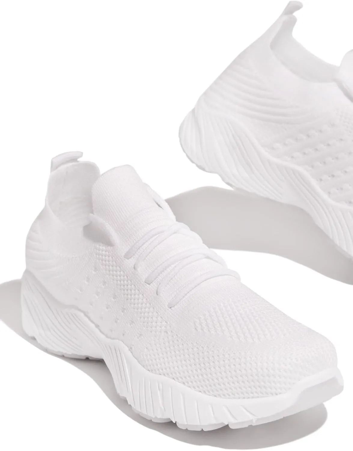 Shoes for Women Sneakers Slip On Walking Tennis Shoes Memory Foam Lightweight Casual Sneakers Gym Mesh Running Shoes