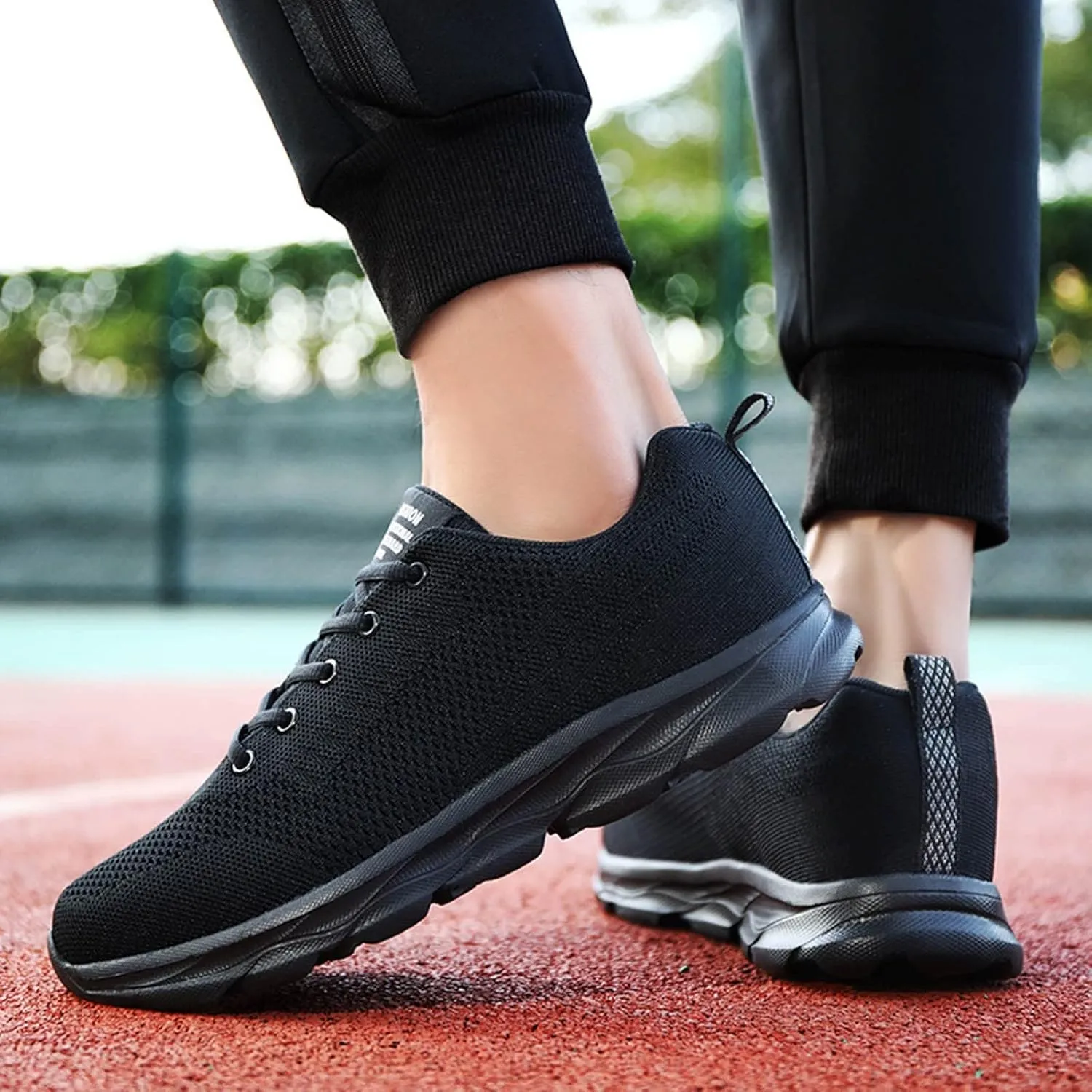 Sneakers for Women Casual Mesh Breathable Lace Up Walking Non Slip Work Shoes Women Sport Men Casual Dress Shoes Women's Fashion Sneakers White Tennis Shoe Trainers Shoe