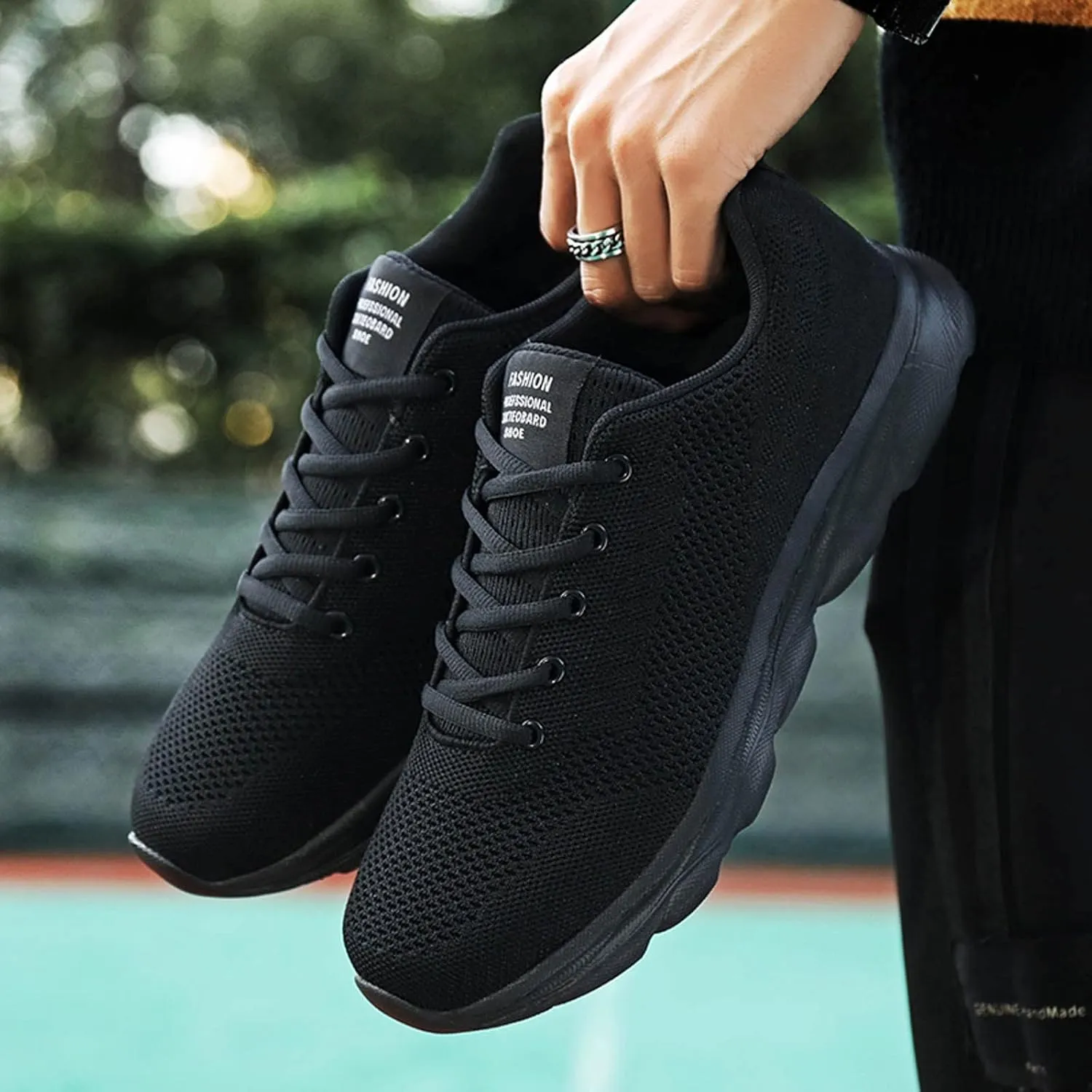 Sneakers for Women Casual Mesh Breathable Lace Up Walking Non Slip Work Shoes Women Sport Men Casual Dress Shoes Women's Fashion Sneakers White Tennis Shoe Trainers Shoe