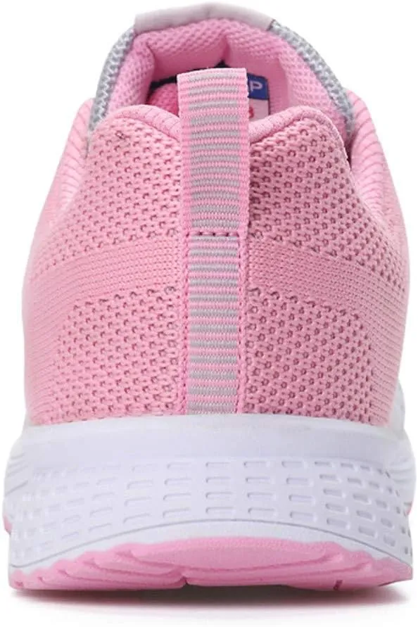 Sneakers for Women Casual Mesh Breathable Lace Up Walking Tennis Shoes Womens Wide Casual Work Shoes Fashion Sneakers 2025 Slip On Tennis Shoe Trainers Shoe