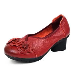 SOCOFY Women Casual Shoes In Leather