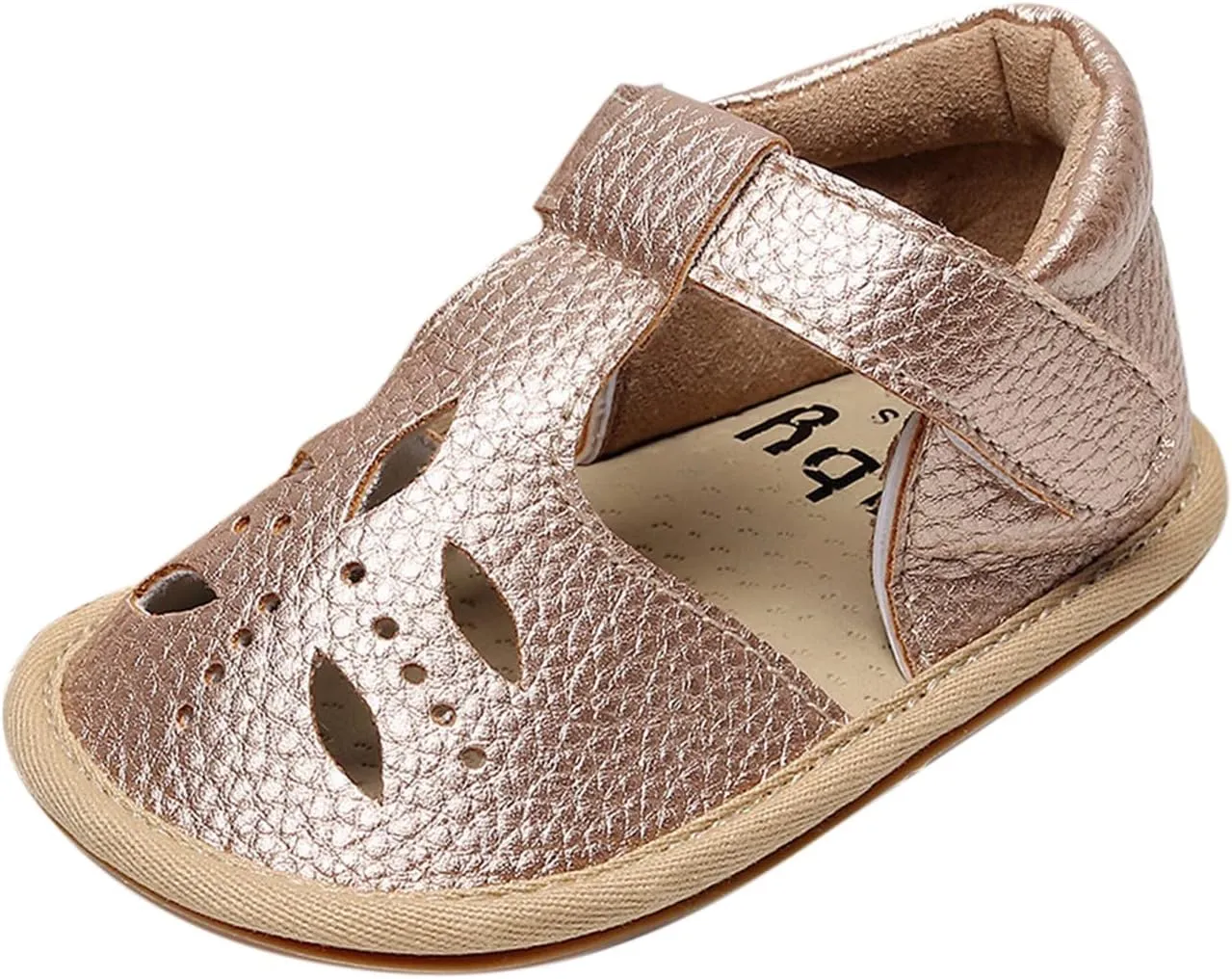 Toddler Baby Closed Toe Sandals Basic Summer Lightweight Walking Shoes Outdoor Sneakers for Toddler Boys Girls