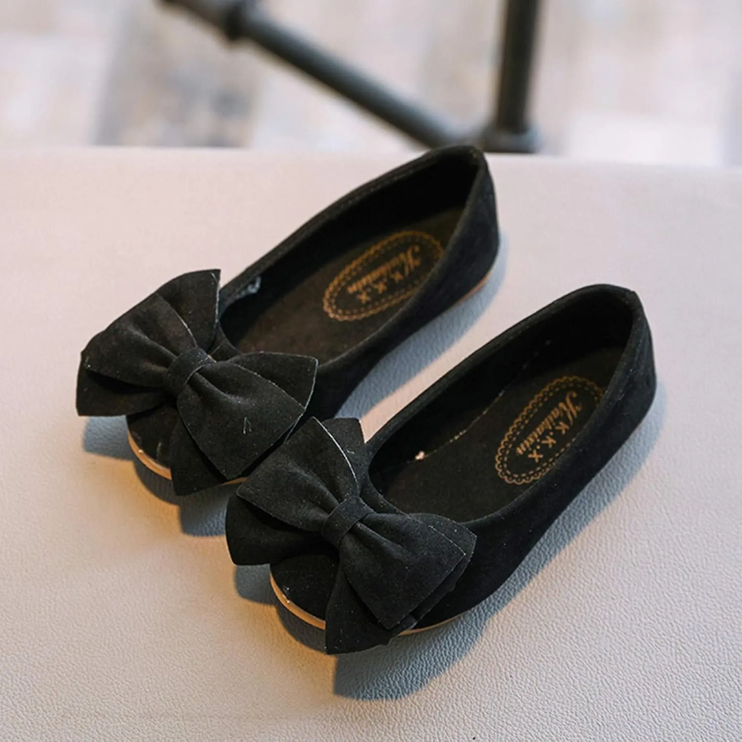 Toddler Girls Dress Shoes Cute Mary Jane Shoes Ballet Flats Flower Girl Shoes for Weeding Casual Walking Shoes
