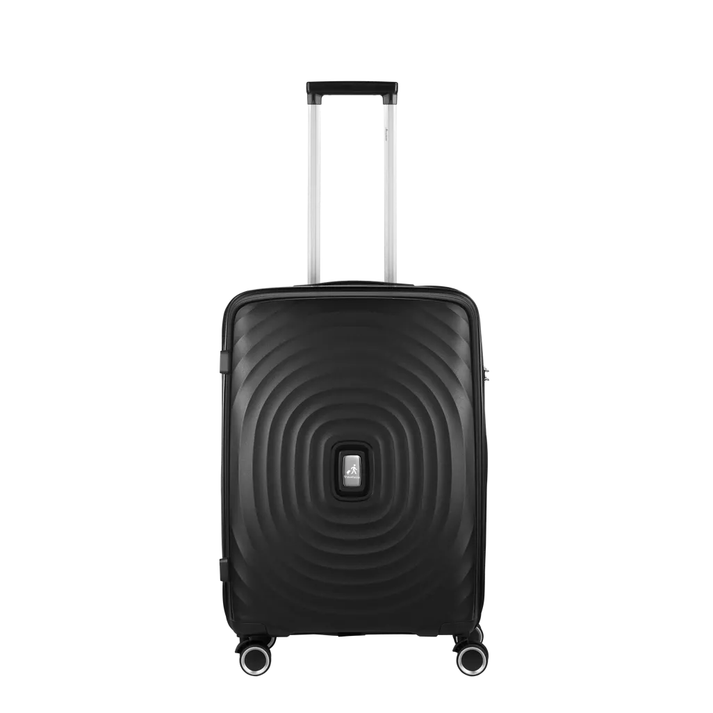 Travelwize Ripple PP 4-Wheel Spinner Luggage Suitcase