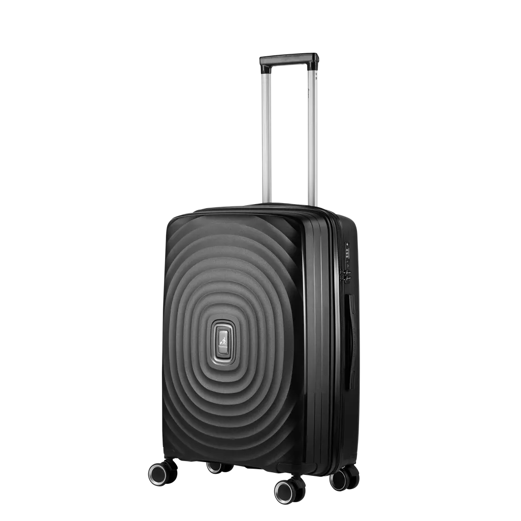 Travelwize Ripple PP 4-Wheel Spinner Luggage Suitcase