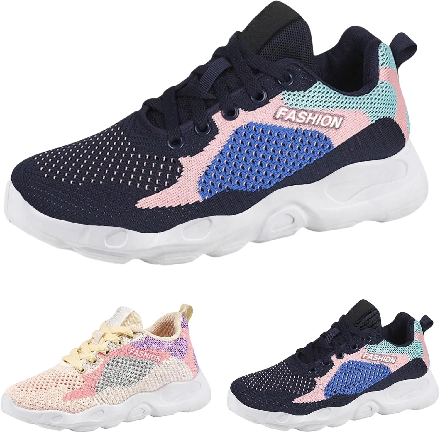 Wide Width Shoes for Women Fashion Workout Gym Sneakers Arch Support Breathable Lightweight Shoes with Wide Toe Box