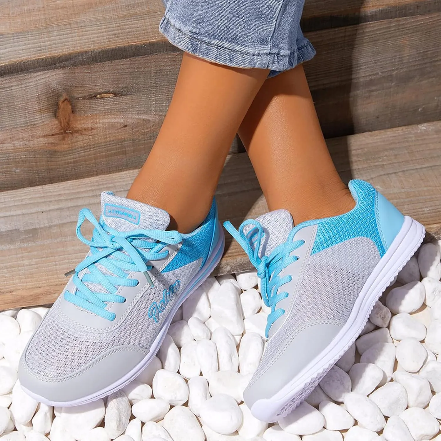 Womens Lace Up Sneakers Women Walking Tennis Shoes Tennis Shoes Womens Sports Brown Casual Shoes Fashion Sneakers 2025 Platform Tennis Shoe Trainers Shoe