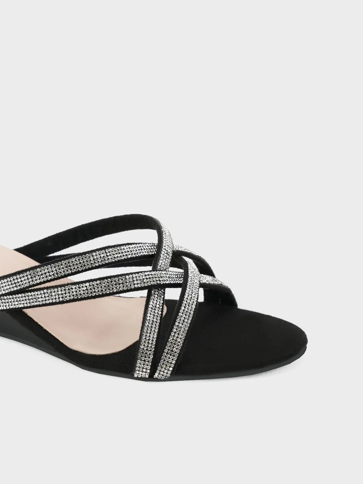 Womens "TOMEDUS" Cross Over Wedge Sandals