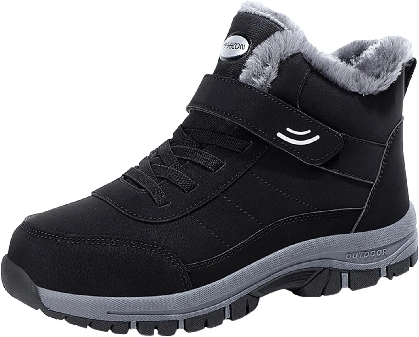 Work Boots for Men Slip On Hiking Sneakers Shoes with Hook Loop Workout Shoes for Women Composite Toe Platform Shoes Composite Toe Botas Hike Grounded Footwear